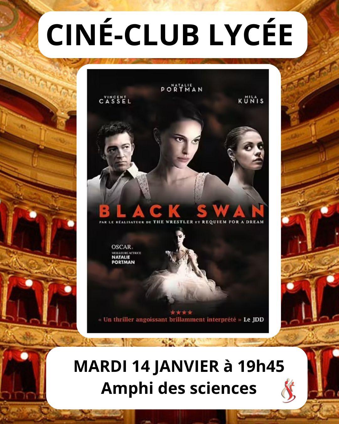 Black swan cine club lycee 2 pdf